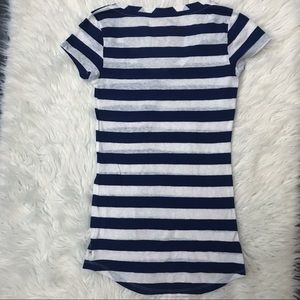 Victoria's Secret | Tops | Victorias Secret Blue White Vs Love Me